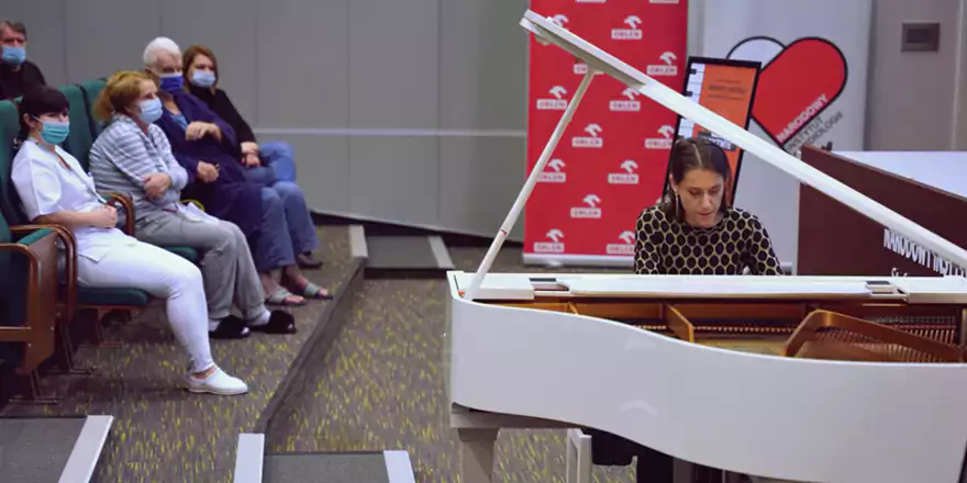 wybitna pianistka młodego pokolenia - p. Anna Kubicz
